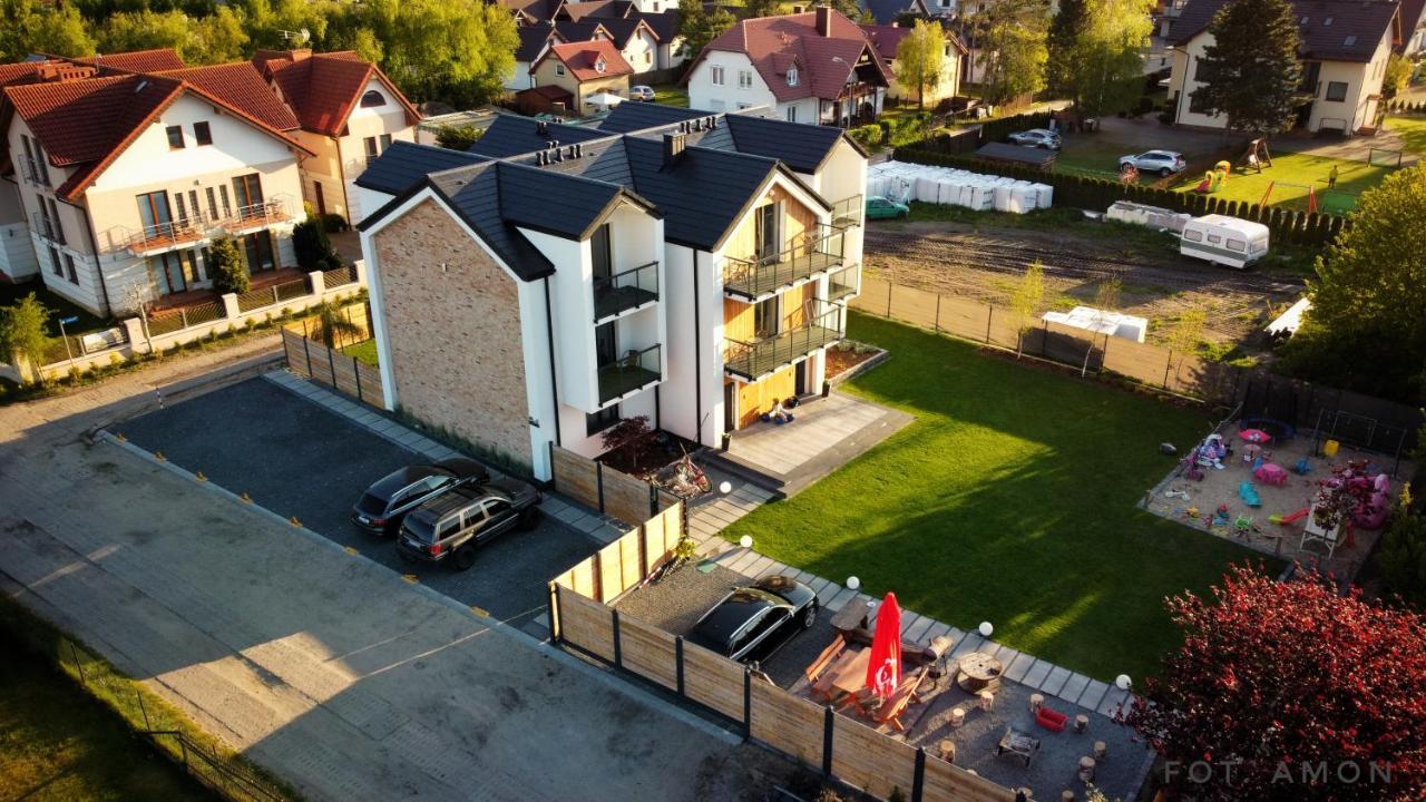 Czarny Baran Lejlighed Dębki Eksteriør billede